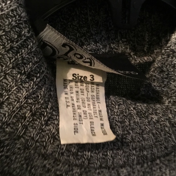 Ladies Vintage Heather Grey Knit Maxi Dress by Dawn Joy - Sz 3 - EUC - Picture 7 of 8